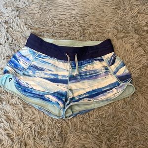 Athlete girl reversible swim shorts
